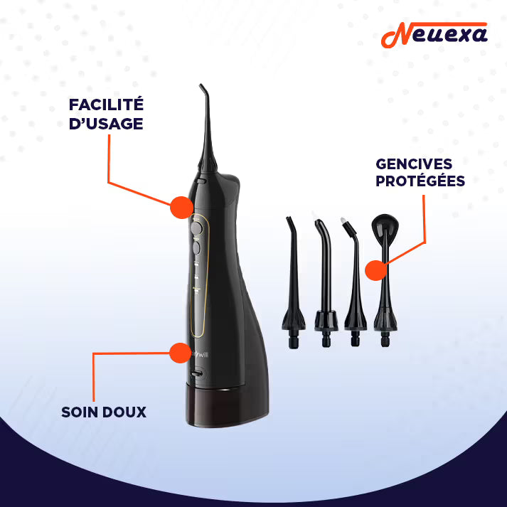AquaFlosser || 4-in-1 Water Jet Teeth Cleaning Device